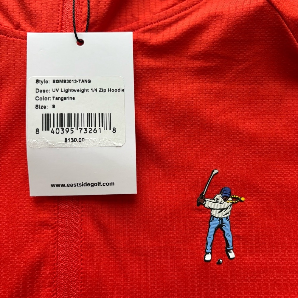 Men's Eastside Golf UV Ultra Light Hoodie Pullover Small MSRP $130 - Picture 3 of 8